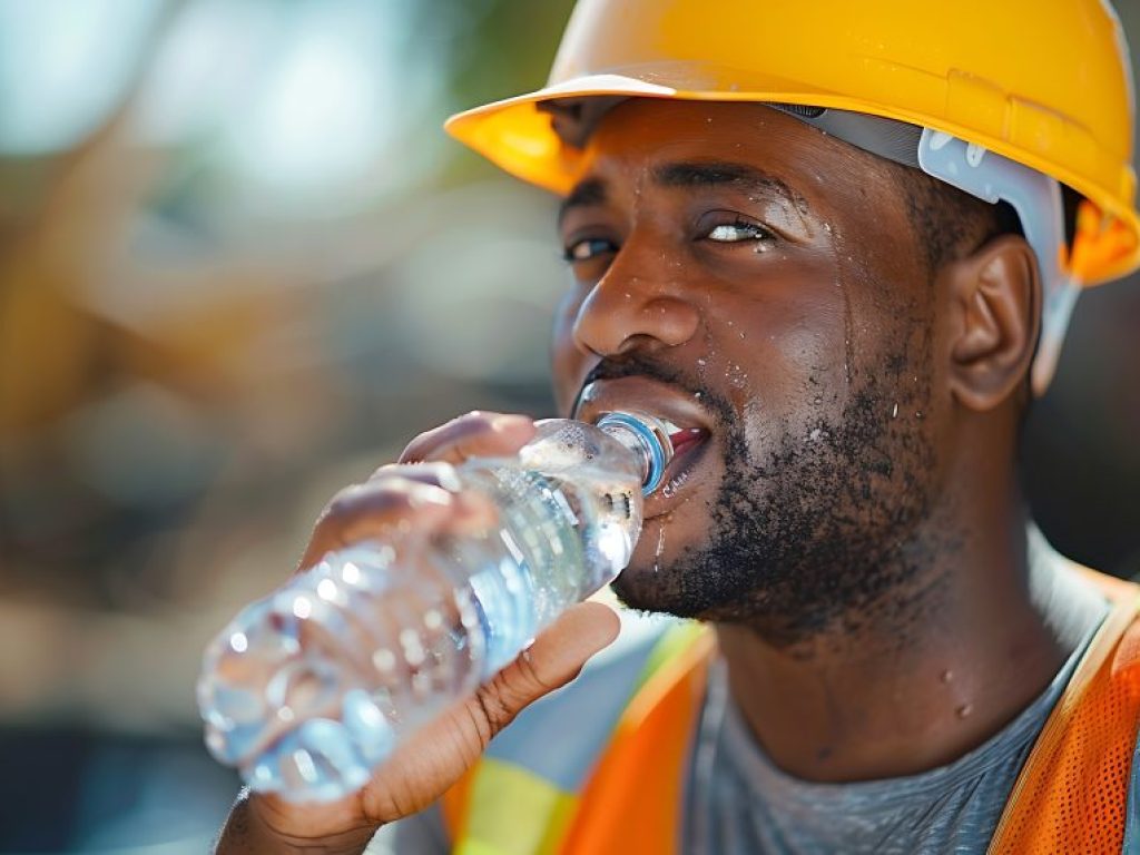 construction-worker-hard-hat-safety-vest-drinking-water-staying-hydrated-du-generative-ai